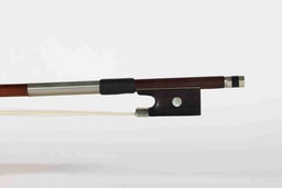 [vnb3070] Silver Mounted French Violin Bow Branded Parsot, c. 1900