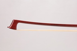 [vab3221] Arcos Brasil Silver Mounted Viola Bow w/ Fleur de Lis Snakewood Frog